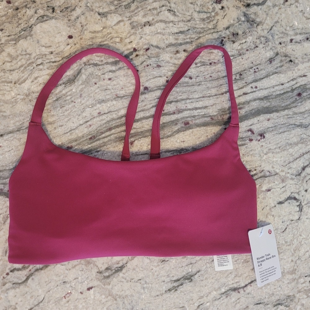 Lululemon Wunder Train Strappy Racer Bra A/B size‎ 10